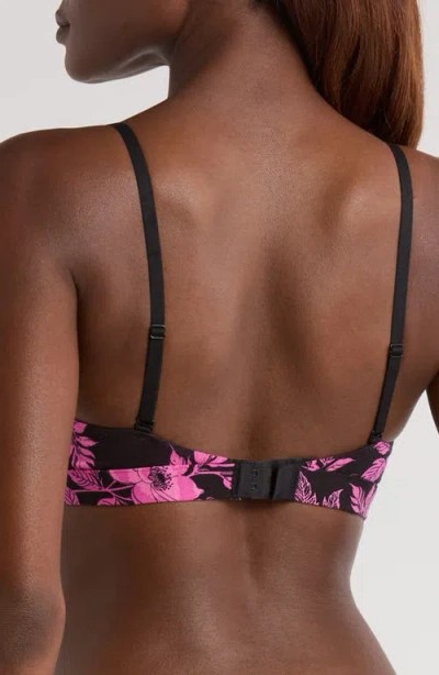Meundies Feelfree Floral Bra In Multi