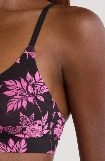 Meundies Feelfree Floral Bra In Multi