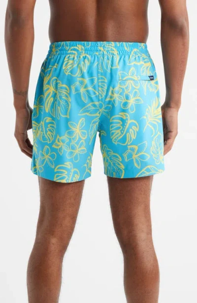 Chubbies Men's Arboretum 5.5" Swimsuit In Blue