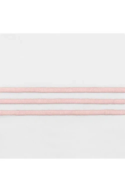 Matouk Bel Tempo Set Of 2 520 Thread Count Cotton Perccale Pillowcases In White