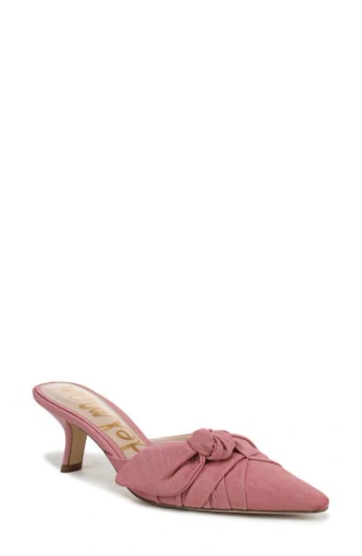 Sam Edelman Bex Pointed Toe Sandal Luxe Rose Fabric