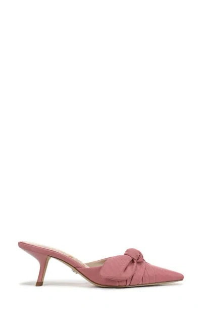 Sam Edelman Bex Pointed Toe Sandal Luxe Rose Fabric