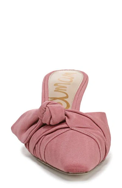 Sam Edelman Bex Pointed Toe Sandal Luxe Rose Fabric