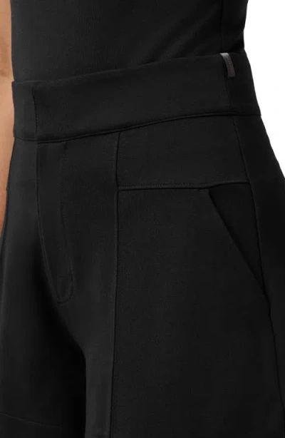 Travismathew Friday Ponte Shorts In Black