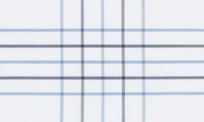 Matouk August Plaid 500 Thread Count Fitted Sheet