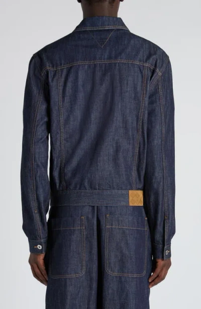 Bottega Veneta Men Denim Jacket In Multi