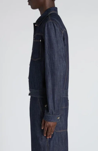 Bottega Veneta Men Denim Jacket In Multi