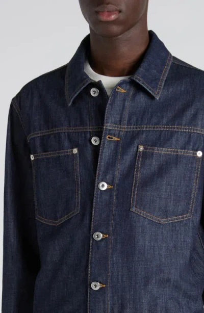 Bottega Veneta Men Denim Jacket In Multi