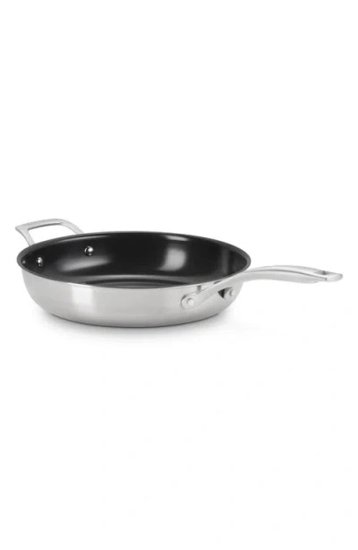 Le Creuset Essential Stainless Steel Nonstick 11-inch Frying Pan In Metallic