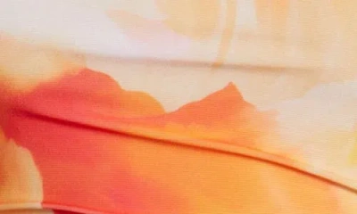 Open Edit Twist One-shoulder Top In Yellow