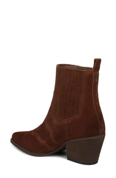 Sam Edelman Women's West Suede Booties In Brown