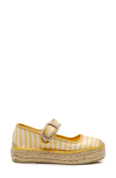 Free People Surfside Mj Espadrille In Lemon Zest In Multi