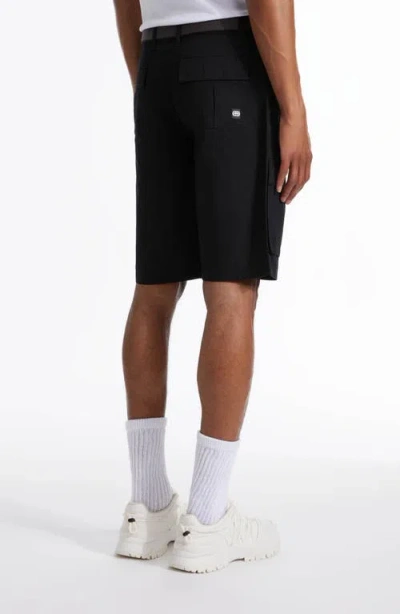 Ecko Unltd . Multi Functional Cargo Short In Black