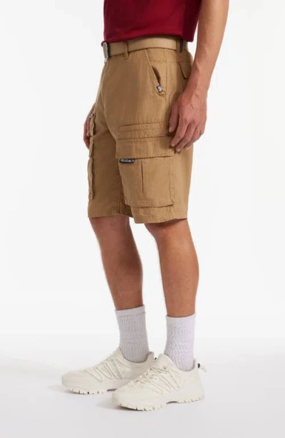 Ecko Unltd . Multi Functional Cargo Short In Brown