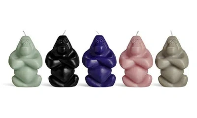 Kosta Boda Gabba Gabba Hey Candles, Set Of 5 In Multi