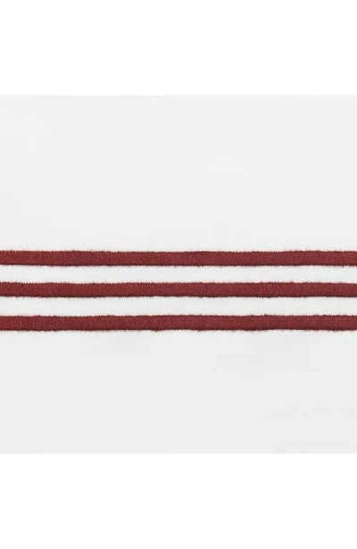 Matouk Bel Tempo Flat Sheet In White