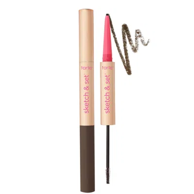 Tarte Big Ego Sketch Set Brow Pencil Tinted Gel 2 Piece