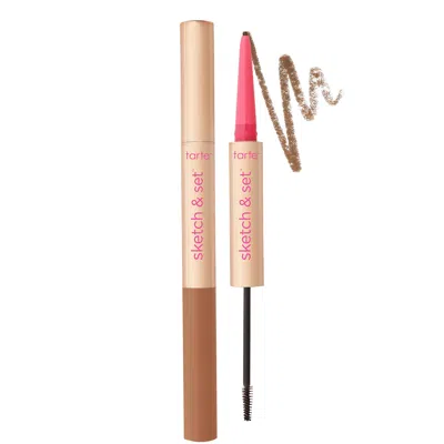 Tarte Big Ego Sketch Set Brow Pencil Tinted Gel 2 Piece