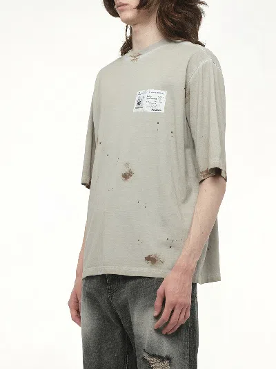 We11 Done Men's Peaches Print T-shirt In Neutral