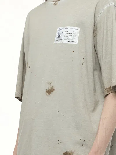 We11 Done Men's Peaches Print T-shirt In Neutral