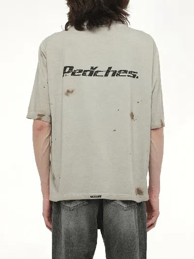 We11 Done Men's Peaches Print T-shirt In Neutral
