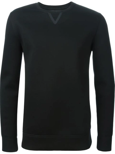 Helmut Lang Crew Neck Sweatshirt In Black