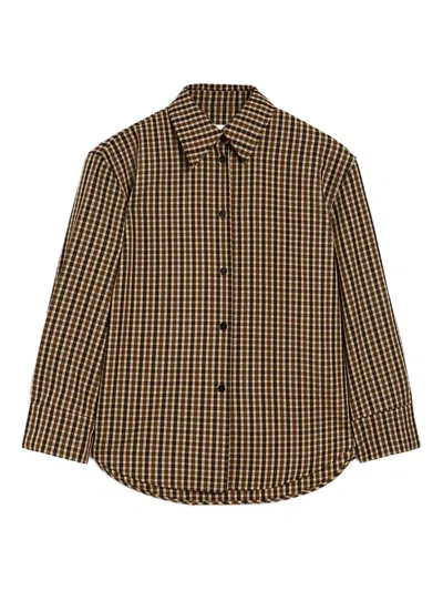 Jil Sander Wool Shirt In Multi
