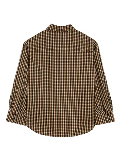 Jil Sander Wool Shirt In Multi