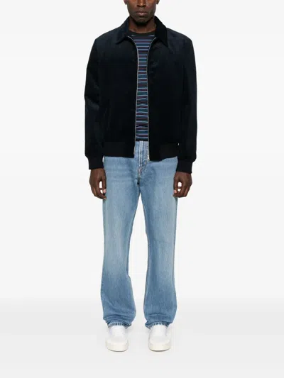 Apc A.p.c. 'gilles' Jacket In Blue