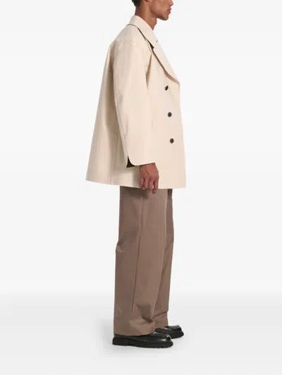Mackintosh Canonbie Peacoat In Neutral