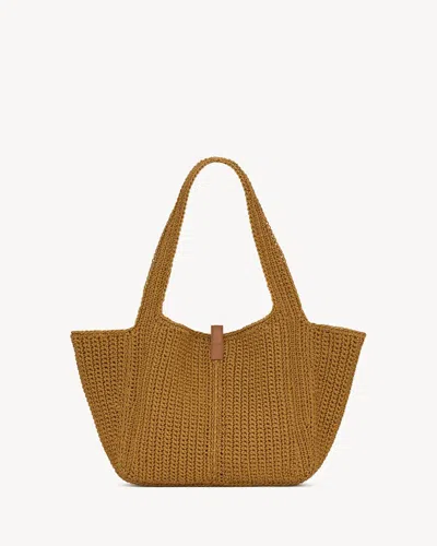 Saint Laurent Le 5 À 7 Bea In Cord And Leather