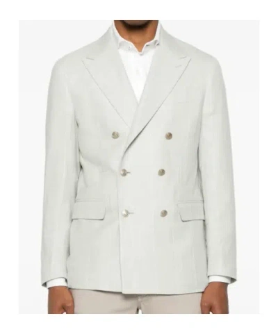 Eleventy Double-breasted Blazer