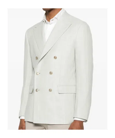 Eleventy Double-breasted Blazer