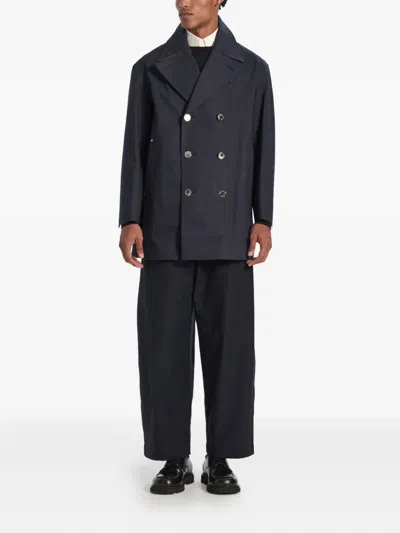 Mackintosh Canonbie Peacoat In Blue