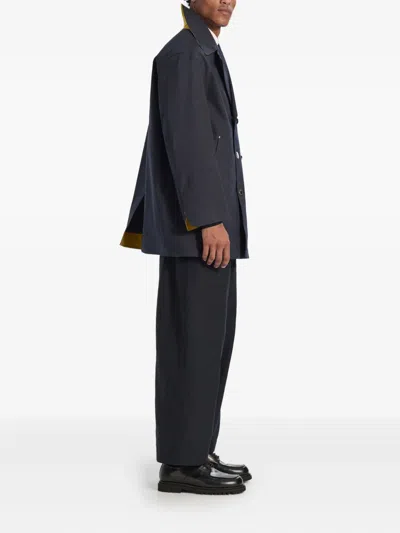 Mackintosh Canonbie Peacoat In Blue