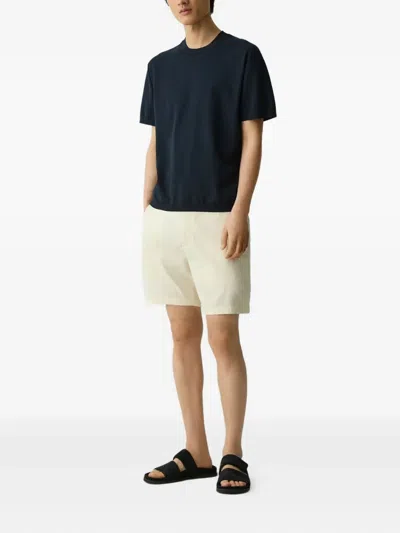 Theory Soris T-light Crewneck T-shirt In Blue