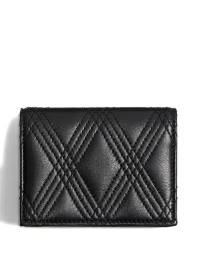 Valentino Garavani Garavani Quiltie 67 Wallet In Quilted Nappa Woman Black Uni