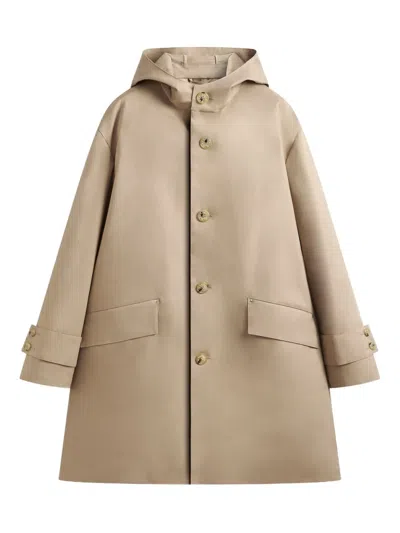 Mackintosh Humbie Raincoat In Brown
