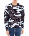 SANDRO Warfare Camouflage Sweatshirt,1825476BLEU
