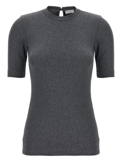 Brunello Cucinelli Women's Round Neck T-shirt