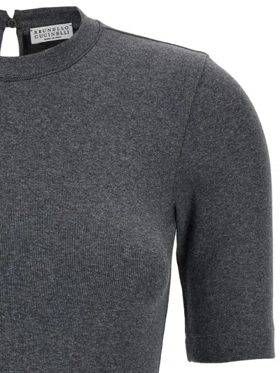 Brunello Cucinelli Women's Round Neck T-shirt