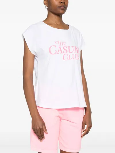 Juvia Cotton T-shirt In White