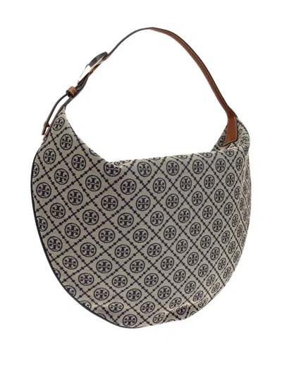 Tory Burch Burberry Ivory Leather Handbag In Neutral