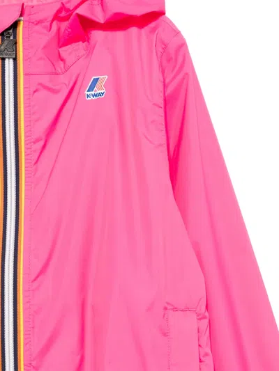 K-way Le Vrai Jacket In Pink
