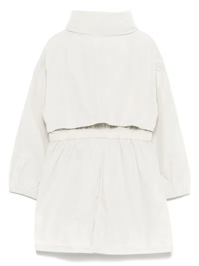 K-way P. Aube Memory Touch Jacket In White