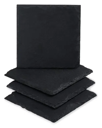 Twine Square Slate Coasters
