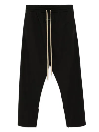 Fear Of God Virgin Wool Cashmere Forum Trousers In Black