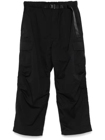 Comme Des Garçons Trousers With Concealed Fly And Functional Pockets In Black