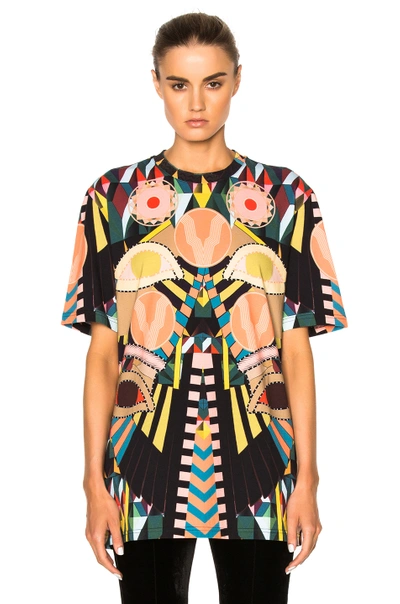 Shop Givenchy Crazy Cleopatra Printed Jersey Tee In Multi