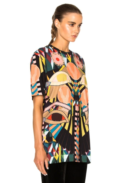 Shop Givenchy Crazy Cleopatra Printed Jersey Tee In Multi